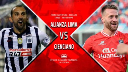 Pronóstico Alianza Lima vs Cienciano por Liga1 Torneo Apertura 30-05-2022