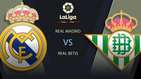 PronÃ³stico Real Madrid vs Real Betis por LaLiga Santander 20-05-2022