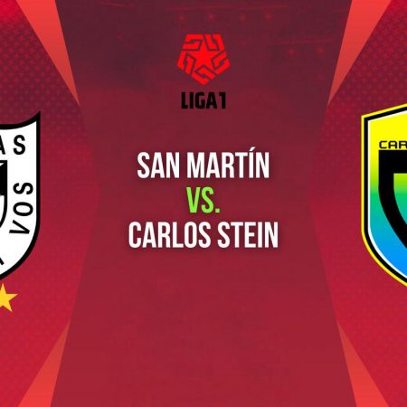 Pronóstico San Martín vs Carlos Stein por Liga1 Torneo Apertura 21-05-2022