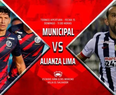 Pronóstico Deportivo Municipal vs Alianza Lima por Liga1 Torneo Apertura 22-05-2022