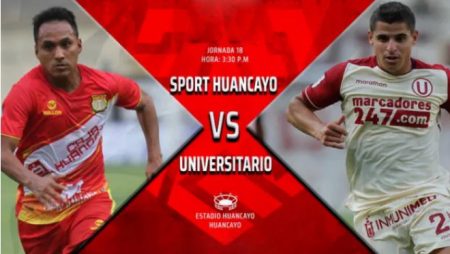 PronÃ³stico Sport Huancayo vs Universitario por Liga1 Torneo Apertura 26-06-2022