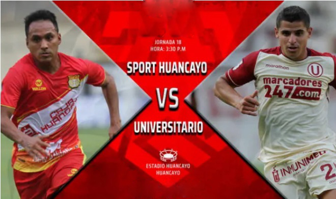 PronÃ³stico Sport Huancayo vs Universitario por Liga1 Torneo Apertura 26-06-2022