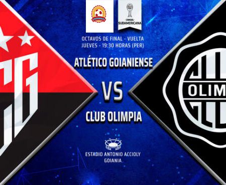 Pronóstico Atlético Goianiense (Brasil) vs Olimpia (Paraguay) por Copa Sudamericana 07-07-2022